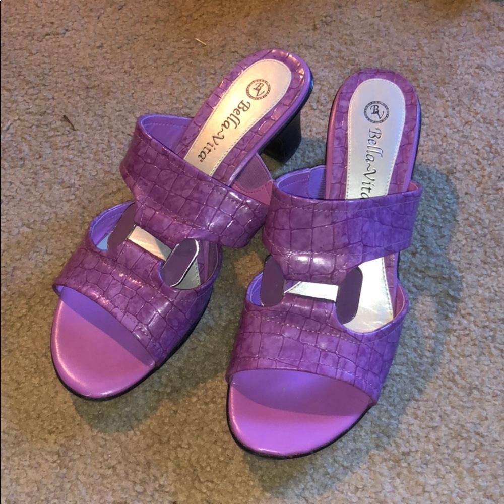 Purple Sandals